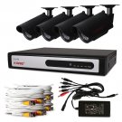 KARE 8 CH Surveillance DVR 4 Security Camera System Outdoor Night Vision 500GB