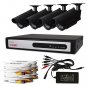 KARE 8 CH Surveillance DVR 4 Security Camera System Outdoor Night Vision 500GB