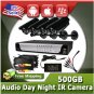 KARE 4CH CCTV Security Video Audio IR Night Vision Camera Surveillance DVR 500GB