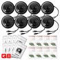KARE Lot 8 CCTV Security Camera 3.6mm Lens, SHARP CCD, 420TVL, 64° Viewing Angle