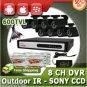 KARE CCTV 600TVL Outdoor IR Security Camera w/ SONY CCD 8 CH DVR System 1TB HD