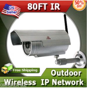 KARE N7205JV Wireless Network WIFI IP Camera Outdoor Waterproof Security LED IR Night Vision