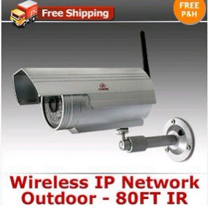 KARE CCTV Wireless WIFI IP Network Security Camera 36PCS LED 80ft IR Waterproof