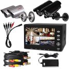 KARE 4 Security Video Audio Camera DVR Complete System 7" LCD Monitor 500GB