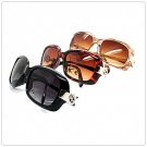 Women's Fashion Sunglasses - Black #1011 BK1