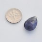 Faceted Iolite Briolette Gemstone Bead