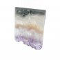 Amethyst Geode Slice #3 Undrilled for Wire Wrap Jewelry