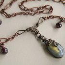 Victorian Style Labradorite Necklace