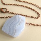 Blue Lace Agate Necklace