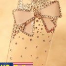 Verizon Sprint Iphone 4 4S Clear Back Case With Hello Kitty Pink Bow Style Bling Iced Out Crystal