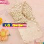 iphone 4s Bling Crystal White Pearl Butterfly Bow Clear Back Case Verizon 4 At&t