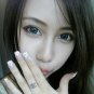 Japanese 3D Nail Set Pink French Acrylic Fake Nails White Flower Crystal Design