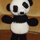 CLEARANCE ! Panda Bear crocheted plush toy