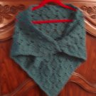 merino wool shawl blue pineapple motif merino wool shawl blue pineapple motif