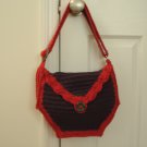 CLEARANCE! Purse handbag messenger bag tote crochet adjustable strap