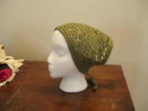 Cotton Triangular head scarf kerchief crocheted