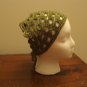 Cotton Triangular kerchief head scarf crocheted