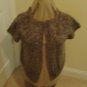Knit vest taupe mist, browns