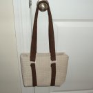 Quilted convertible beige purse, tote Quilted convertible beige purse, tote