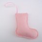 Baby girl First Christmas stocking ornament personalized