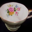 Lt green fine China Teacup by Royal grafton