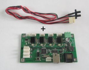 reprap Gen6 Generation 6 electronics including opto's cable