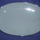 NORITAKE CHINA 13 3/8" WHITEBROOK SERVING PLATTER 6441