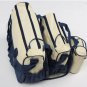 Multi-functions Baby Tote Nappy Bags (1 set 5 pcs, 2 bags & 3 accessories)