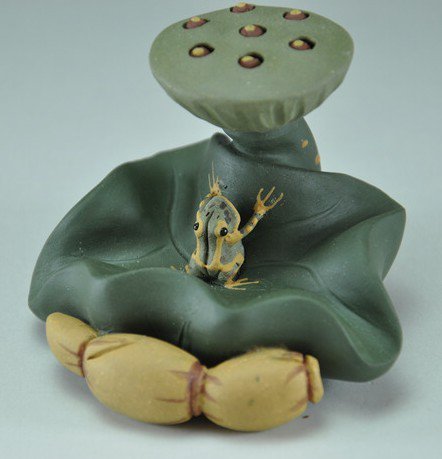 Yixing violet arenaceous tea water lotus seed pet frogs