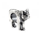 AUTHENTIC  KERA  WOLF BEAD STERLING SILVER