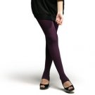 Opaque Pantyhose Stirrup Sheer Tights Warm Stockings Leggings Dark Purple Women