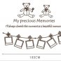 home sticker for children room " Frame photo"