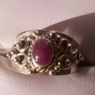 Cabachon Ruby Ring   R-1203