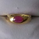 18kt Cabachon Ruby Ring  R-1207
