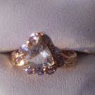 Aquamarine and Tanzanite Ring  R-1100