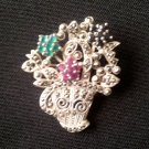 Flower Basket pendant