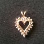 Diamond Heart pendant  P-1090