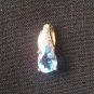 Blue Topaz Pendant  P-2119