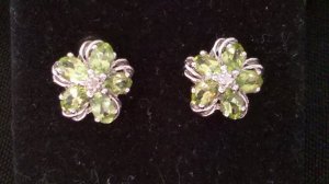Peridot earrings  ER-0248