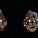 Peridot and diamond earrings   ER_0241