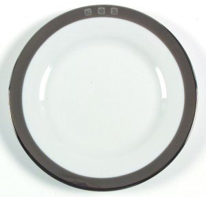 Ralph Lauren Academy Platinum Bread Plate