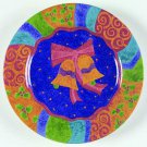 Sango Potpourri Holiday Bells Salad Plate