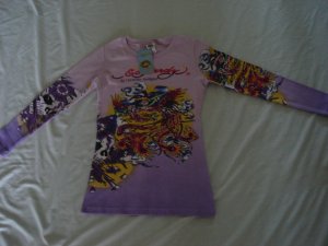 ED Hardy long sleeve womens dress shirt S