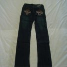 ED Hardy womens long jeans pants SIZE 28
