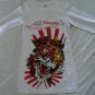 ED Hardy long sleeve womens dress shirt Size M