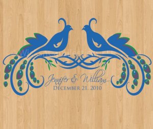 Dance Floor Decals The Wild Peacock