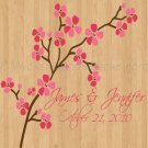 Dance Floor Decals Pink Cherry Blossom