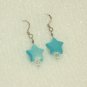 Baby blue star earring