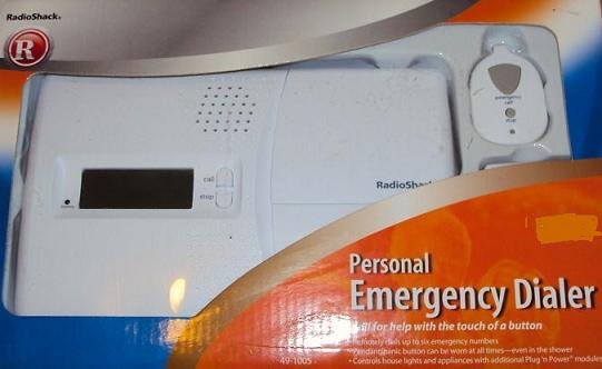 Radio Shack 49-1005 Personal Emergency Dialer