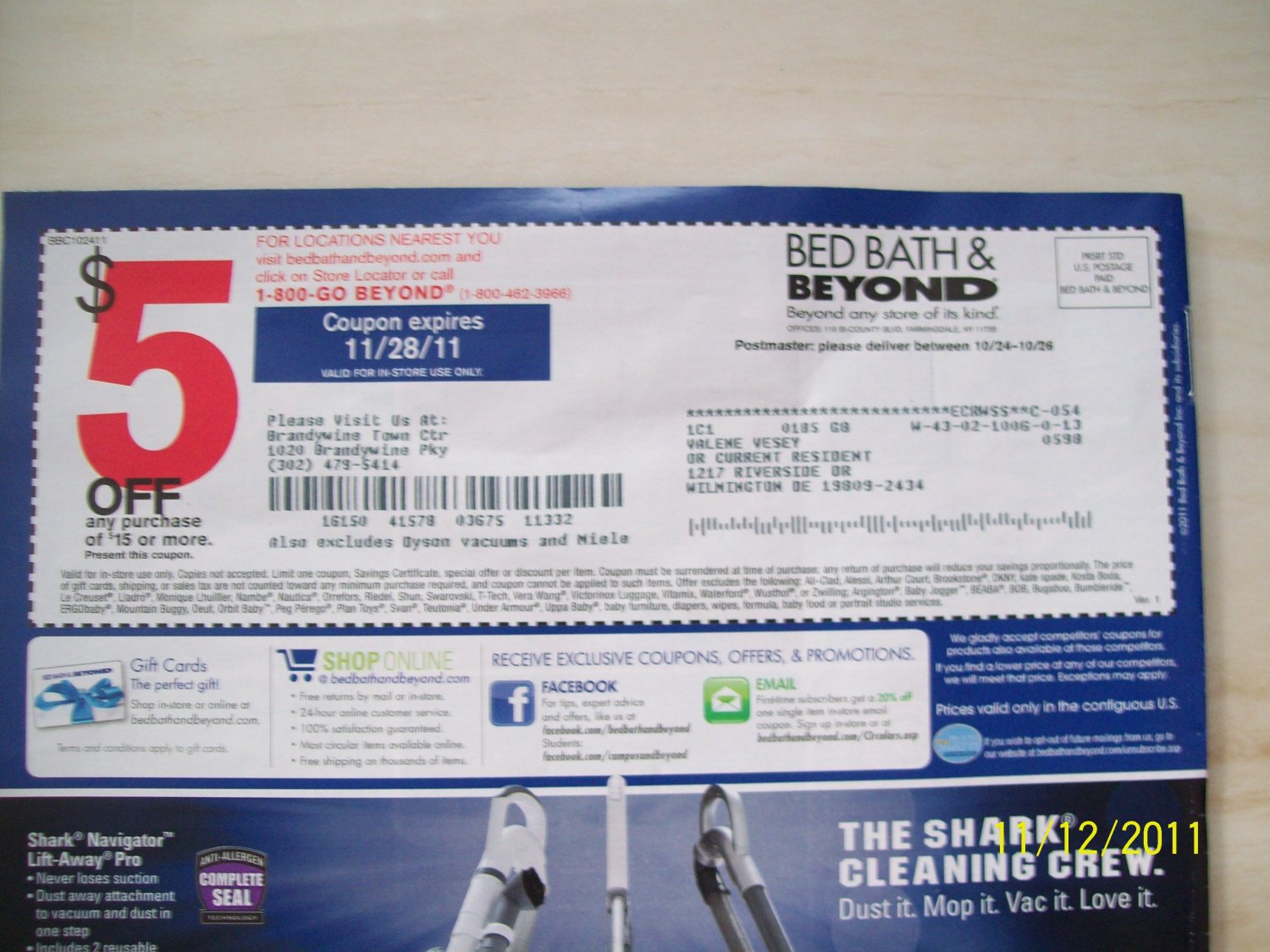 bed bath beyond coupon september 2021